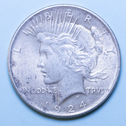 America peace dollar - america, 1924
