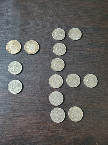 Canadian cents half dollar - canadian,