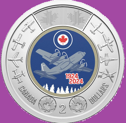 2024 canada 100th anniv air - canada, anniv.