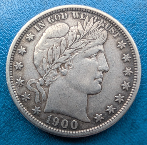 1900 mezzo dollaro usa - p,
