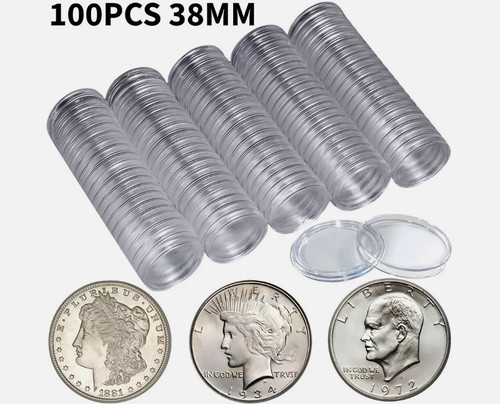 Porta capsule monete - (100), 38