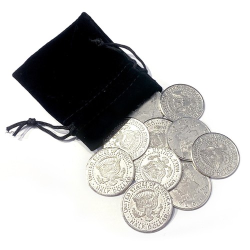 Half dollar palming coins for - dollar,